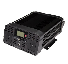 DYNAMIX 2000W Power Inverter DC to AC.  Input: 12V DC - Output: 230V AC Modified Sine Wave - Incorporates Two USB-A Power Ports: 3.0A - Type C Output 5V 3.0A. High/Low Voltage & Overload Protection and 20A Fuse.