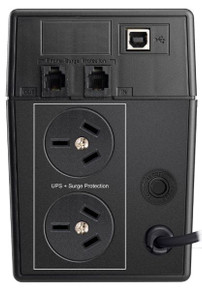 DYNAMIX ECO Range 1000VA (600W) Line Interactive UPS. 3x NZ Power Sockets with Battery Backup & Surge Protection. AC Input. Fuse/Circuit Breaker. Smart