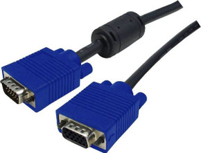 DYNAMIX 2m VESA DDC VGA Extension Cable Moulded. HDDB15 M/F Coaxial Shielded