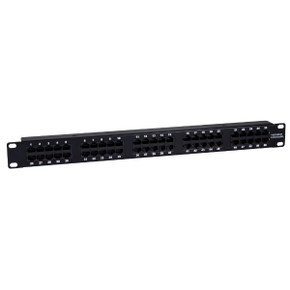 DYNAMIX 50 Port 19'' Voice Rated Patch Panel Unshielded. Cat3 Rated - Active pins 4 - 5 & 3 - 7