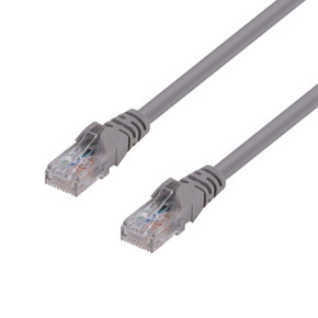 DYNAMIX 2m Cat6 Grey UTP Patch Lead (T568A Specification) 250MHz 24AWG Slimline Snagless Moulding with Unshielded Gold Plate Connector. DYNAMIX 2m Cat6 Grey UTP Patch Lead (T568A Specification) 250MHz 24AWG Slimline Snagless Moulding with Unshielded Gold Plate Connector.