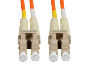 DYNAMIX 20M 62.5u LC/LC OM1 Fibre Lead (Duplex - Multimode) Orange LSZH Jacket