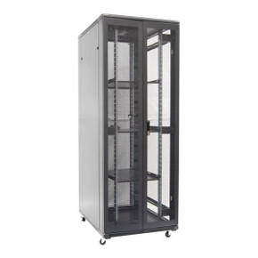 DYNAMIX 45RU Server Cabinet 800mm Deep (800 x 800 x 2210mm). Includes 3x Fixed Shelves - 4x Fans - 25x Cage Nuts - 4x Castors & 4x Level Feet. 800kg static load. Front & Rear Dual Mesh Doors. 6-Way PDU Incl.