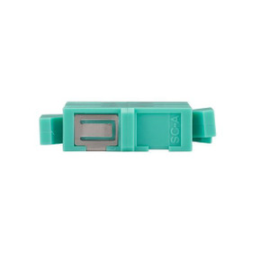DYNAMIX Adapter SC Duplex MM Aqua Flangeless