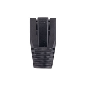DYNAMIX Strain Relief Boot, OD: 7.5mm, Colour Black. 20 Pack. Suited for Cat6A Shielded Cable
