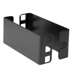 DYNAMIX Vertical Rail Extension Bracket for a 1U Rackmount. 100mm long. Max Load - 50Kgs Sold as a Pair