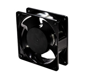 DYNAMIX Additional 230V Fan for Cabinets & Racks. Air Flow 50~ 100CBM/H. Dimensions: 120mm x 120mm x 40mm. Mounting Dimensions: 105mm x 105mm. 95CFM. 0.12A. Ball Bearing. 2650RPM