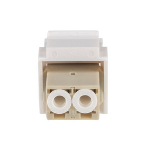 DYNAMIX LC Duplex Multimode Slimline Keystone Face Plate Adapter