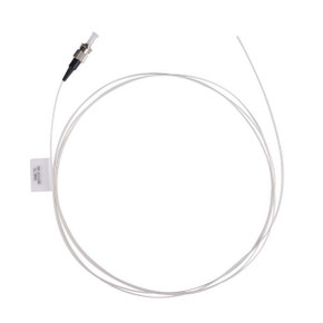 DYNAMIX 2M ST Pigtail OM3 1x Piece White, 900um Multimode Fibre, Tight Buffer LSZH Jacket
