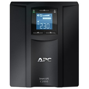 APC Smart-UPS 2000VA (1300W) Tower. 230V Input/Output. 6x IEC C13 Outlets. With Battery Backup. LED Status Indicators. USB Connectivity. Audible Alarm.