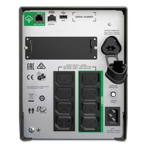 APC Smart-UPS 1000VA (700W) Tower with Smart Connect. 230V Input/ Output. 8x IEC C13 Outlets. With Battery Backup. LED Status Indicators. USB Connectivity