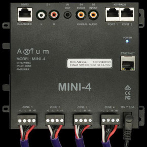AXIUM MINI 4 Multiroom / Streaming Amplifier - 4 POWERED ZONES