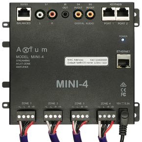 AXIUM MINI 4 Multiroom / Streaming Amplifier - 4 POWERED ZONES