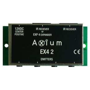 AXIUM 4 IR out Connecting block with powersupply connectionIR receiver input and EXP4 input for 4 x IRFX3''s