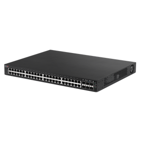EDIMAX 54-Port Gigabit PoE+ Long Range Web Smart Switch. 48 Gigabit Ethernet PoE+ Ports and 6 10GbE SFP+ Ports. PoE up to 200m at 10Mps. Supports up to 30W per Port. EDIMAX 54-Port Gigabit PoE+ Long Range Web Smart Switch. 48 Gigabit Ethernet PoE+ Ports and 6 10GbE SFP+ Ports. PoE up to 200m at 10Mps. Supports up to 30W per Port.