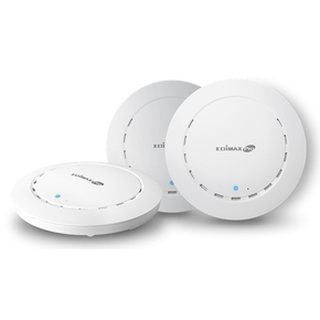 EDIMAX Office WiFi System for SMB. Easy setup - self-managed & pre-configured WiFi system. Secure & separated WiFi networks. Incl. 3x AC1300 APs pre-configured -
