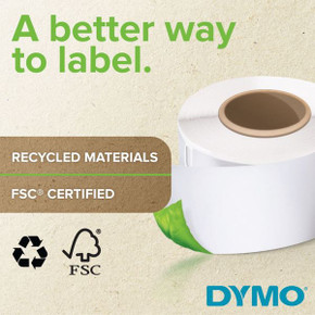 DYMO Genuine LabelWriter Multi Purpose labels -  25mm x 25mm - 1 roll with 750 labels - removable.