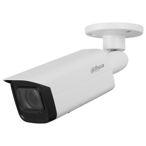 DAHUA 8MP Lite IR Vari-focal Bullet Starlight Network Camera. Supports H.265 codec - Built-in IR LED - Max IR 60m - WDR - IP67 Weather Proof - Intelligent Detection - SD Card Slot Supports up to 256GB.
