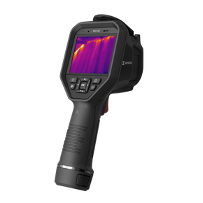 HIKMICRO M11W Handheld Wi-Fi Thermal Imaging Camera. 3.5" LCD Touch Screen. Thermal - Visual - Fusion - PIP & Blending Image Modes. Thermal Resolution: 27 -649 Pixels. NETD: Less than 40 mK.