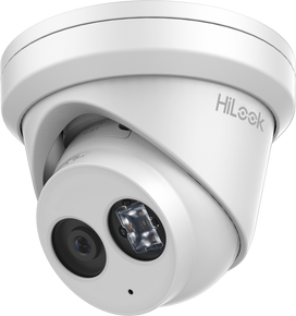 HILOOK 6MP 4-Channel Surveillance Camera Kit with 3TB HDD. Includes 4x IPC-T261H-MU 6MP Turret PoE IP 2.8mm Fixed Lens Cameras - 1x 4-Channel 1U PoE 4K NVR - 1x 1m Ethernet Cable - 1x 2m HDMI Cable. (IK-4346TH-MMPC)