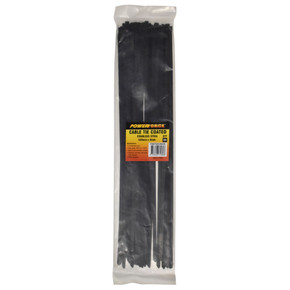 POWERFORCE Cable Tie 316SS Coated 520mm x 8mm Pack of 50. Self Locking ball-lock design. Chemical - Corrosion - Salt Spray and UV Resistant. Temp range: -80C to +150C. Halogen Free & Non-magnetic