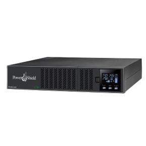 POWERSHIELD Centurion RT 3000VA/ 2700W Double Conversion True Online UPS. Power Factor 0.9 Rack/Tower Design (2RU) Hot-Swappable Battery. EBM Compatible to Extend Runtime.