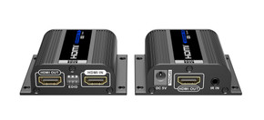 LENKENG HDMI & IR Extender Kit over Cat6 with EDID switch. Local HDMI connection Port on Transmitter Transmitter - 1080p up to 50m. Supports PoC. (Only TX Need Power Adapter).