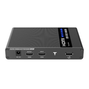 LENKENG 4K HDMI Extender with KVM Support Over Single CAT6/6A Cable. Mouse & Keyboard Extension via USB Supports IR Passback. Up to 70m. Supports Max Res 4K@60Hz UHD. Power Supply from TX to RX.