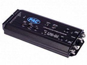 Pac 4-Ch Output Converter With Auto Turn-On For Amp Intsallations Level Controller Included