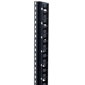 DYNAMIX 37RU S-Shaped Zinc Coated Mounting Rails for SR Series Cabinets. Includes 2x right hand & 2x left hand pieces.