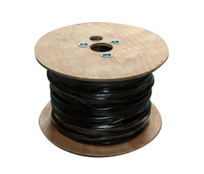 DYNAMIX 152m 2Core 14AWG/2.08mm Dual Sheath High-Performance Speaker Cable. 41/0.25BCx4C, OD: 6.5mm, Rip Cord CL3 Rated. Colour Black Jacket. Meter Marked.