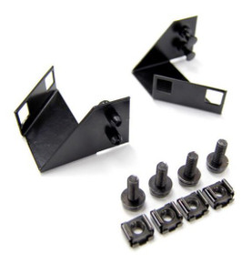 DYNAMIX Patch Panel Mounting Brackets for HWS series enclosures. (Sold as a pair with cage nuts)