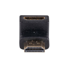 DYNAMIX HDMI Down Angled Adapter, High-Speed with Ethernet Gold Plated Connectors
