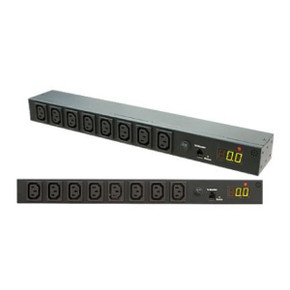 DYNAMIX 8 Port 16A Metered PDU. Power Monitoring by True RMS Meter Output: 8x 10A IEC C13, Input: 1x 16A IEC C20, 3m attached power cord. Includes Rackmount Brackets