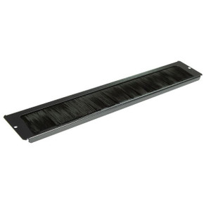 DYNAMIX Cabinet cable entry bar with brush. Dimensions: 360 x 67mm