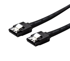 DYNAMIX 0.2m SATA 6Gbs Data Cable with Latch. Black colour