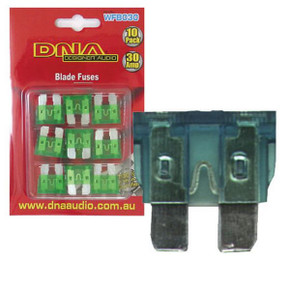 Blade Fuses Standard 30 Amp Fuse Ato (10 Pack)