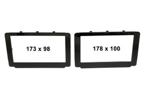 Fitting Kit Toyota Hilux Frames 2015 - 2018 Double Din (Gloss Black)