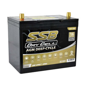 Automotive Battery Agm 12V 12Ah 620Cca By Ssb Ultra High Performance  Dry Cell