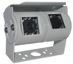 Mongoose Heavy Duty Dual Camera - Pal - (White)