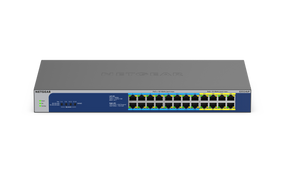 Netgear 24-Port Ultra60 Poe++ Gigabit Unmanaged Switch With 16 Ports Poe++ And 8 Ports Poe+ (480W Poe Budget) Prosafe Lifetime Warranty (Gs524Up)