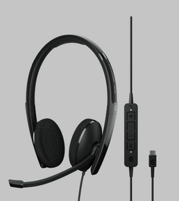 Epos Usb-C C10 Communication Headset/Adapt 160T Usb-C Ii Black