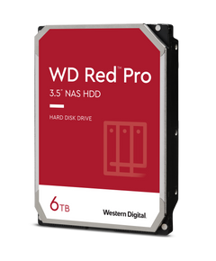 Wd Red Pro 6Tb Nas Hdd 3.5" Sata 256Mb Cache 7200Rpm 5Yrs Wty