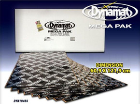 Dynamat Xtreme Mega Pack Sound Deadening (609Mm X 1219Mm X 1.72Mm) 9 Sheet Pack