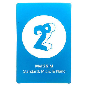 2Degrees Pre-Paid Sim - Card Only