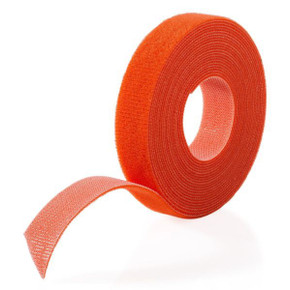 VELCRO One-Wrap Cable Tie. 12.5mm x 22.8m. Designed for easy cable management. Improve airflow - energy & decrease costs. Continuous roll. Easy cut to size. Orange colour