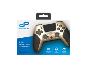 PowerPlay PS4 Wireless Controller (Gold)