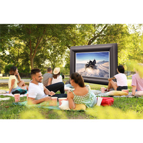 Blaupunkt Full HD Projector with Self-Inflatable Screen