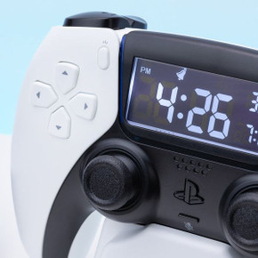 PlayStation PS5 Controller Alarm Clock Blue Base