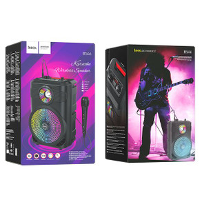 Hoco Bluetooth Speaker w/ Karaoke & Mic (BS46) Hoco Bluetooth Speaker w/ Karaoke & Mic (BS46)